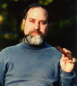 Picture of Middle-Aged Guy With a Cigar